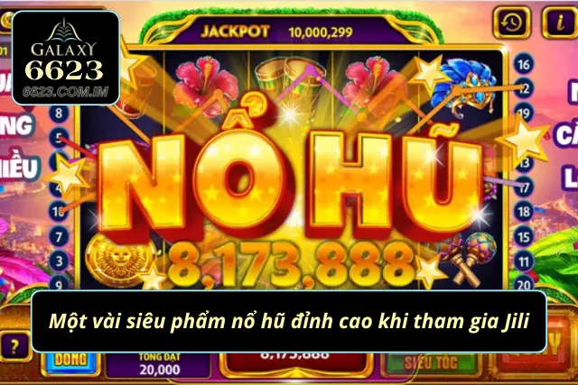 Những trò chơi slot cuốn hút tại sảnh cược